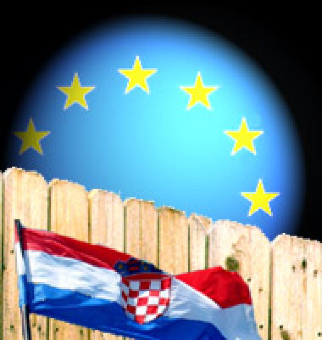 Vstopu Hrvaške v EU nasprotuje 40 odstotokov Slovencev
