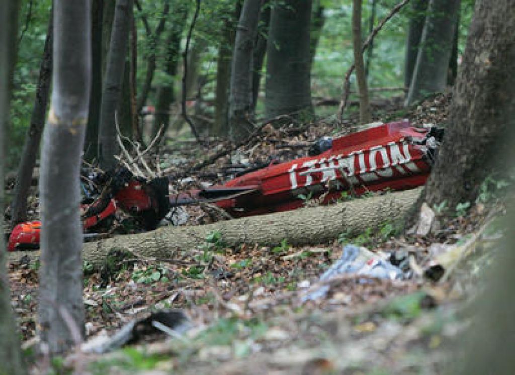 Strmoglavil helikopter s turisti