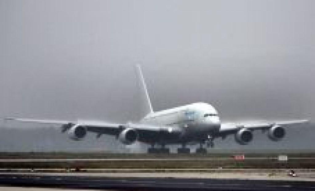 Airbusov velikan v Frankfurtu