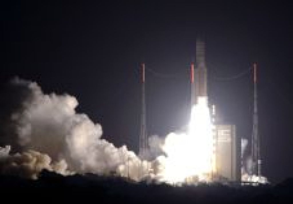 Ariane uspešno v vesolje