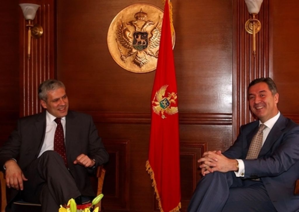 Tadić v Črni gori
