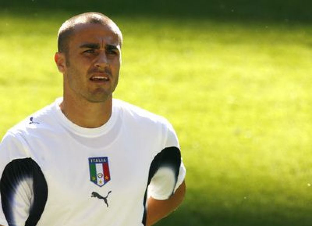 Cannavaro padel na dopinškem testu