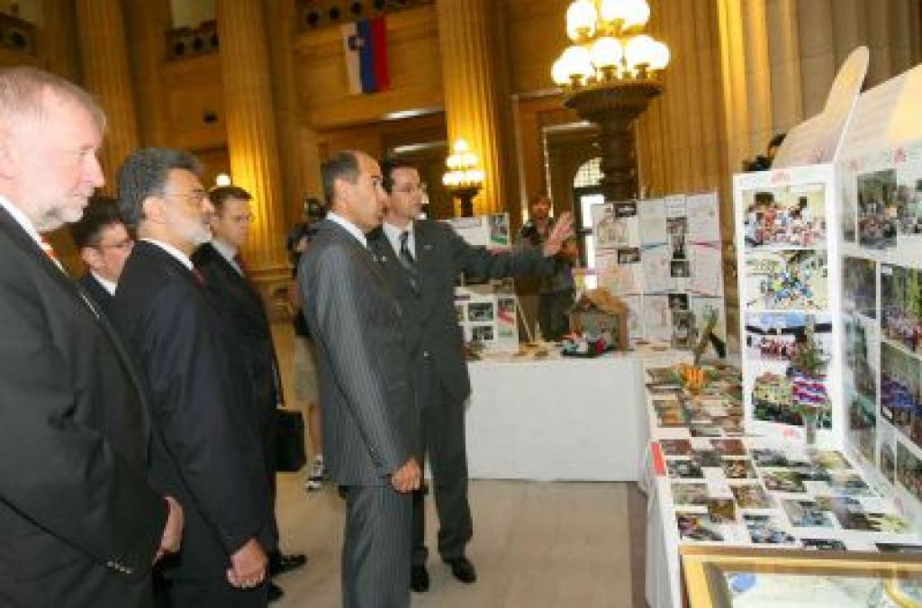 Premier Janša že v Washingtonu