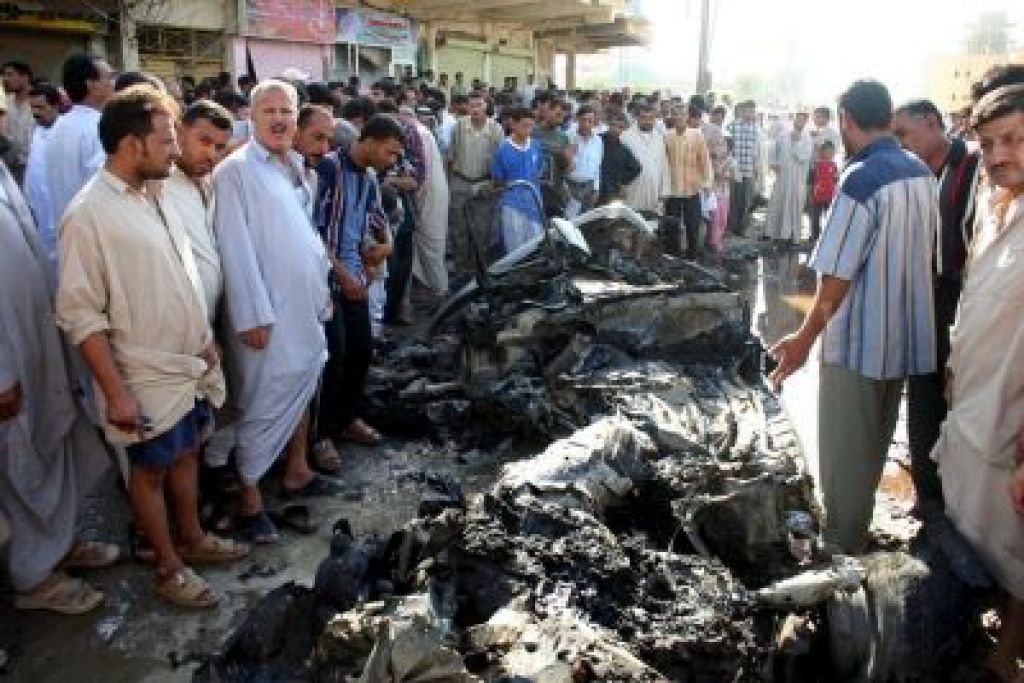 V samomorilskem napadu v Iraku sedem mrtvih