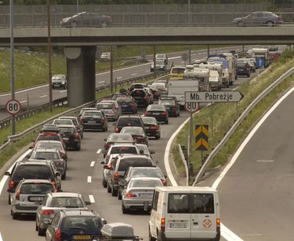 Povečan promet od severa proti jugu države