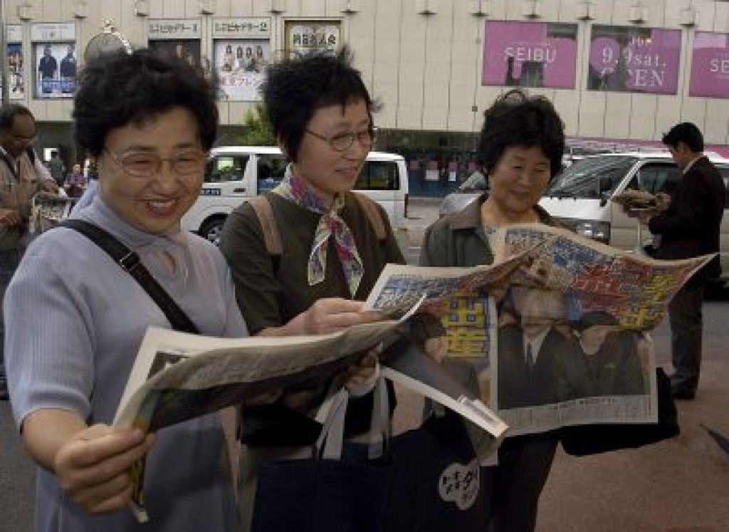 Fantek razveselil japonski dvor