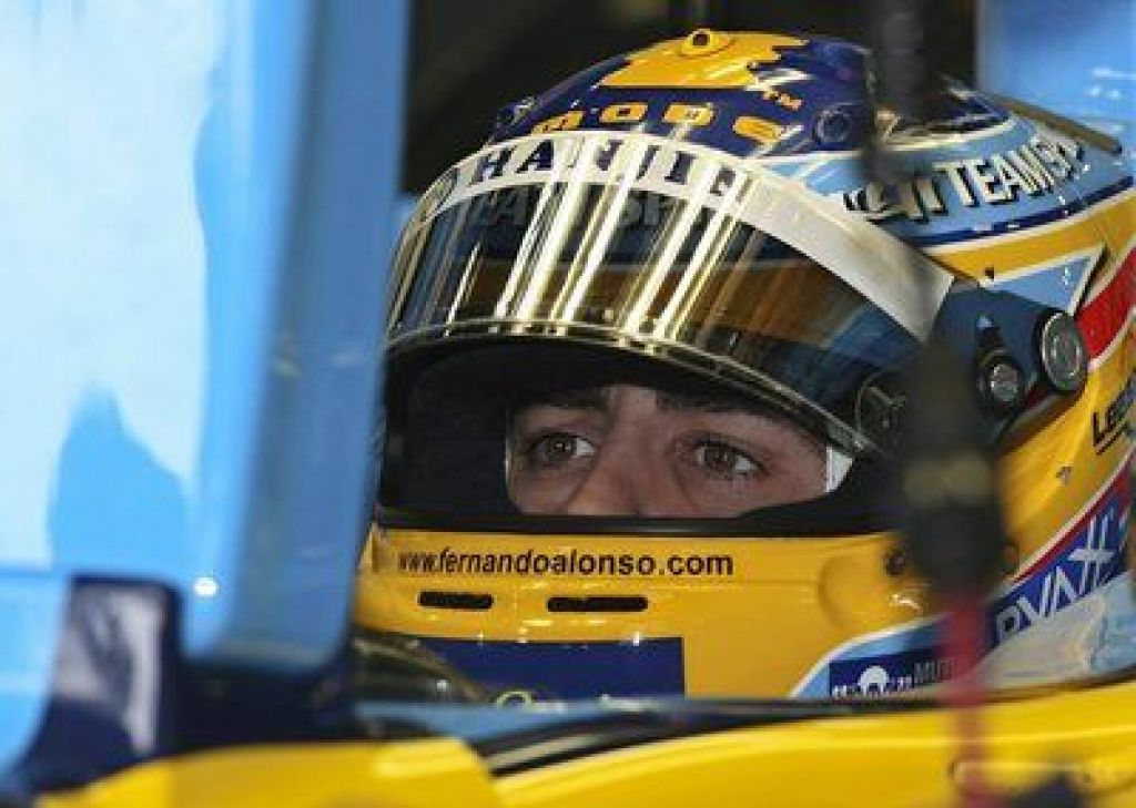 Alonso prvič za volanom McLarna