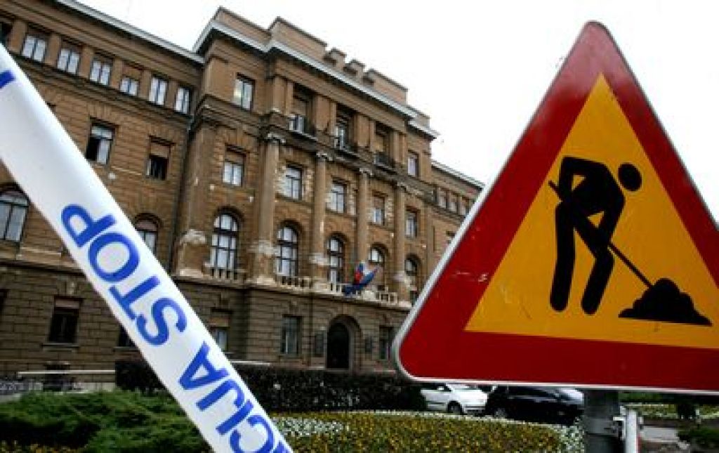 Tretji bombni preplah v ljubljanski sodni palači