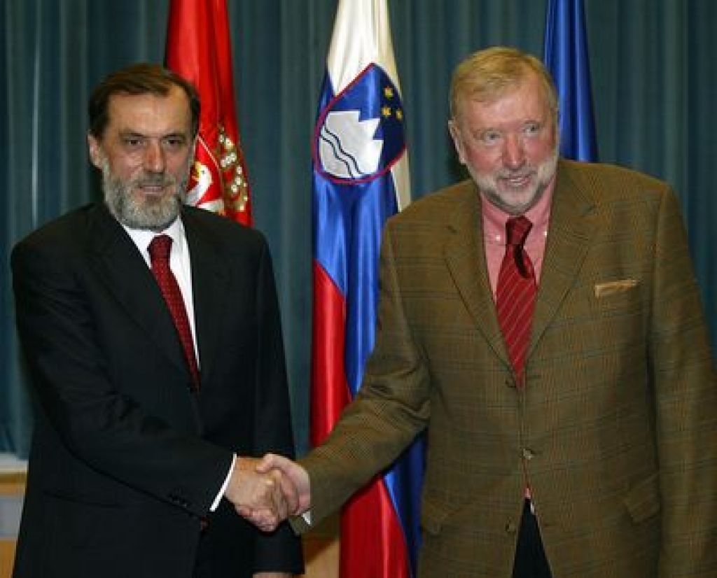 Slovenska podpora Srbiji