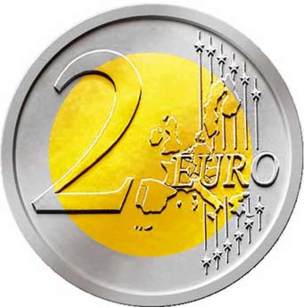 Marca skupni kovanec za dva evra