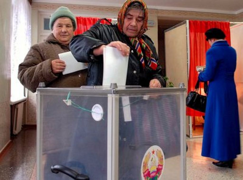 Volivci v Pridnestrju izbrali dosedanjega predsednika