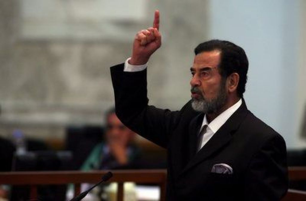Sadama Huseina usmrtili z obešanjem