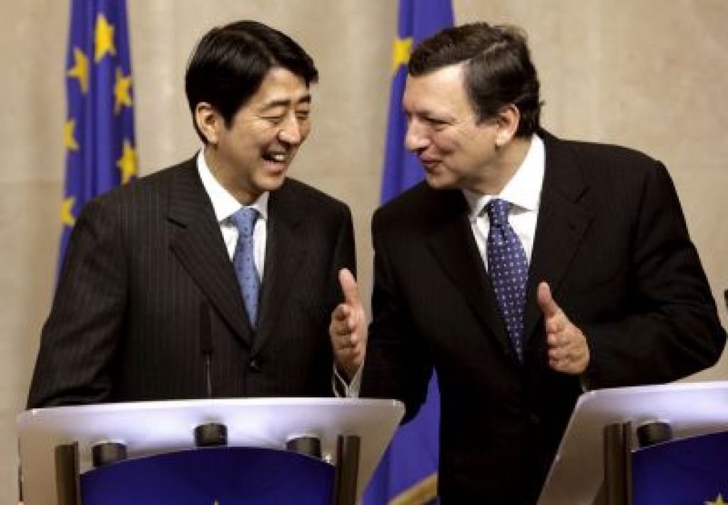 Barroso o Pjongjangu, Abe o podnebju