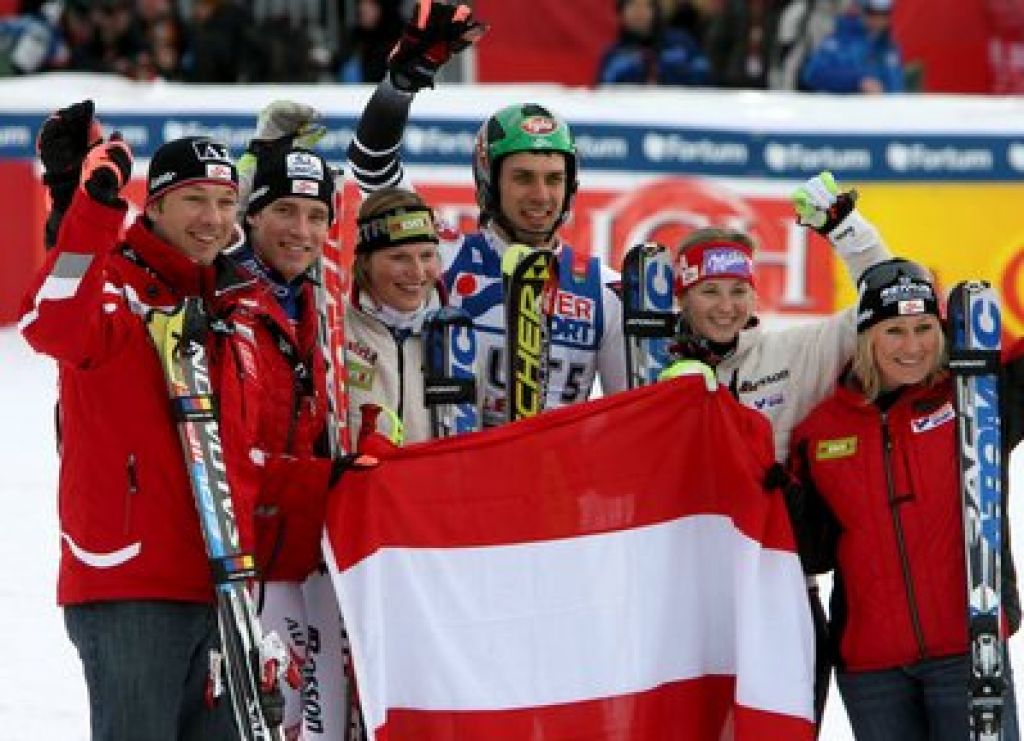 Avstrijci ekipni svetovni prvaki, Slovenci predzadnji