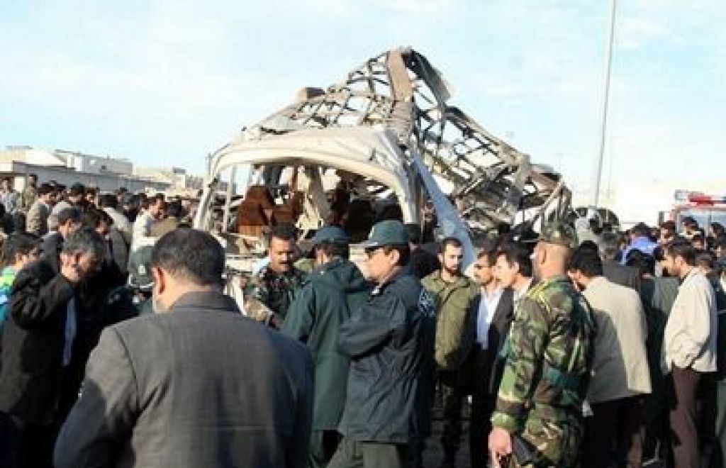 V eksploziji umrlo 11 pripadnikov iranske elitne revolucionarne garde