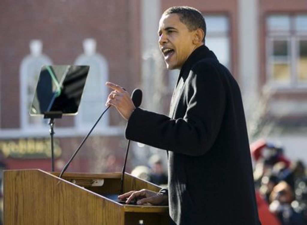 Obama razglasil predsedniško kandidaturo