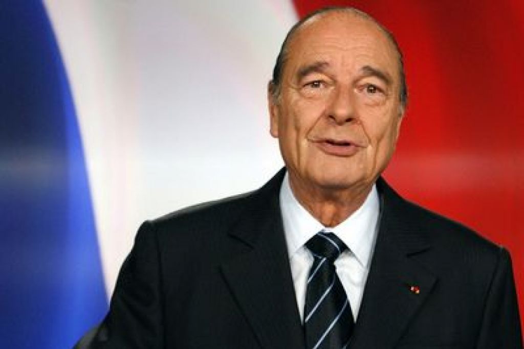 Chiracov umik iz predsedniške dirke