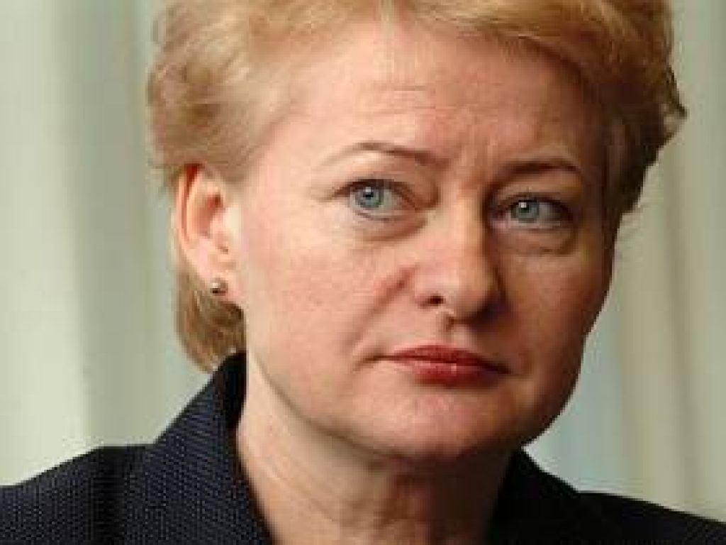 Grybauskaite: Še prezgodaj za skupni evropski davek