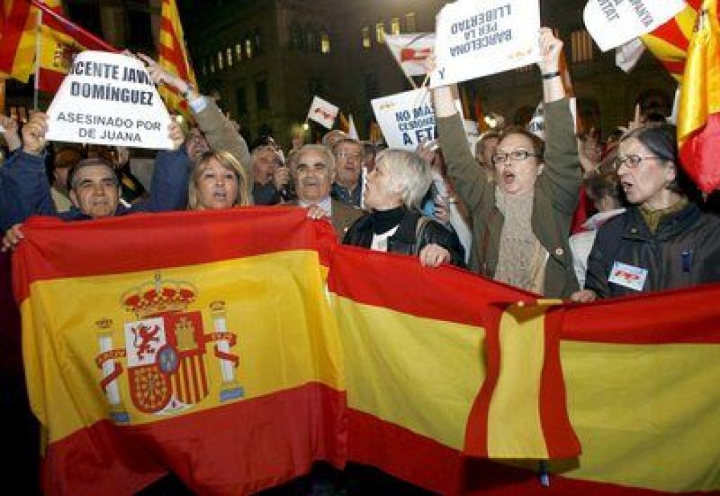 Na protestih v Madridu po navedbah opozicije dva milijona ljudi