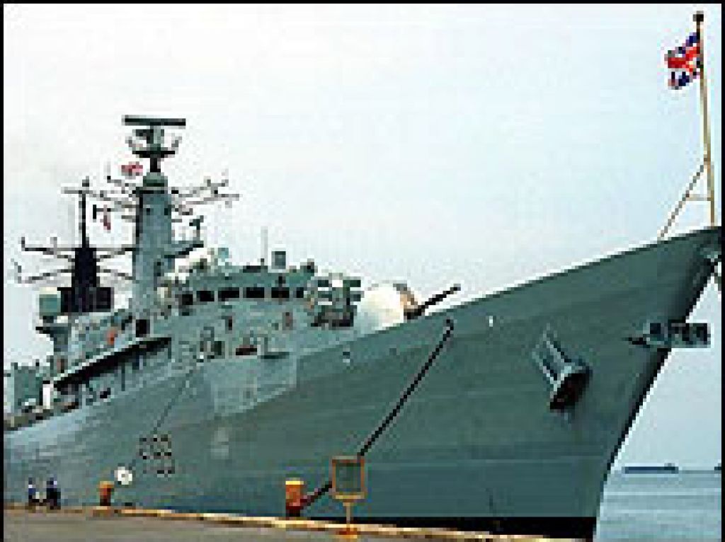 Iranske sile zajele britanske mornarje