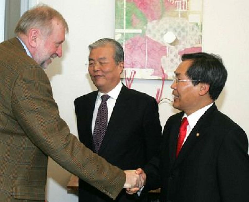Rupel sprejel delegacijo Južne Koreje