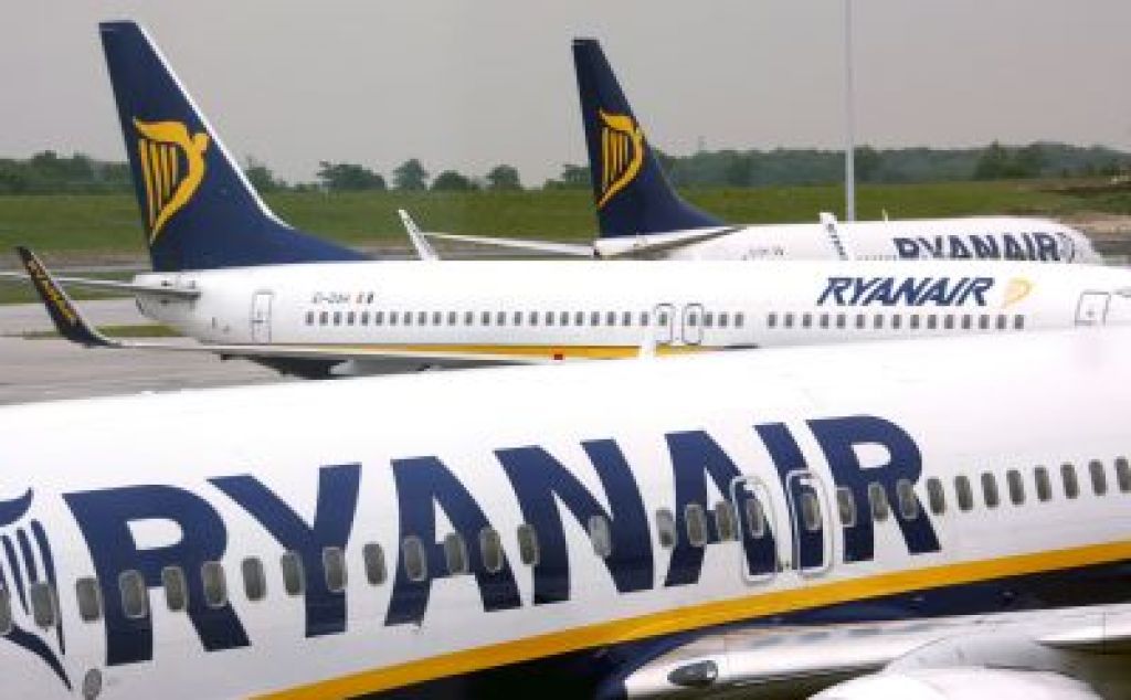 Ryanair s 35-odstotno rastjo dobička