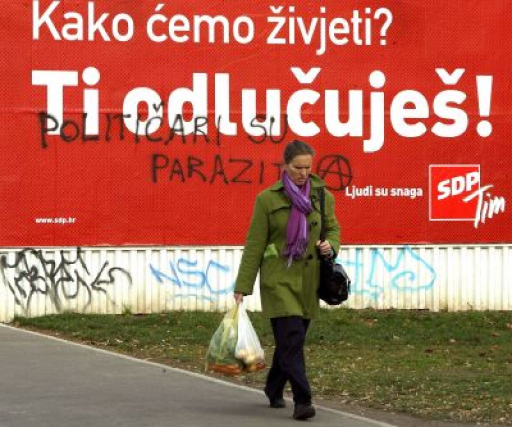 Volitve na Hrvaškem: opolnoči se izteče rok za vložitev kandidatur