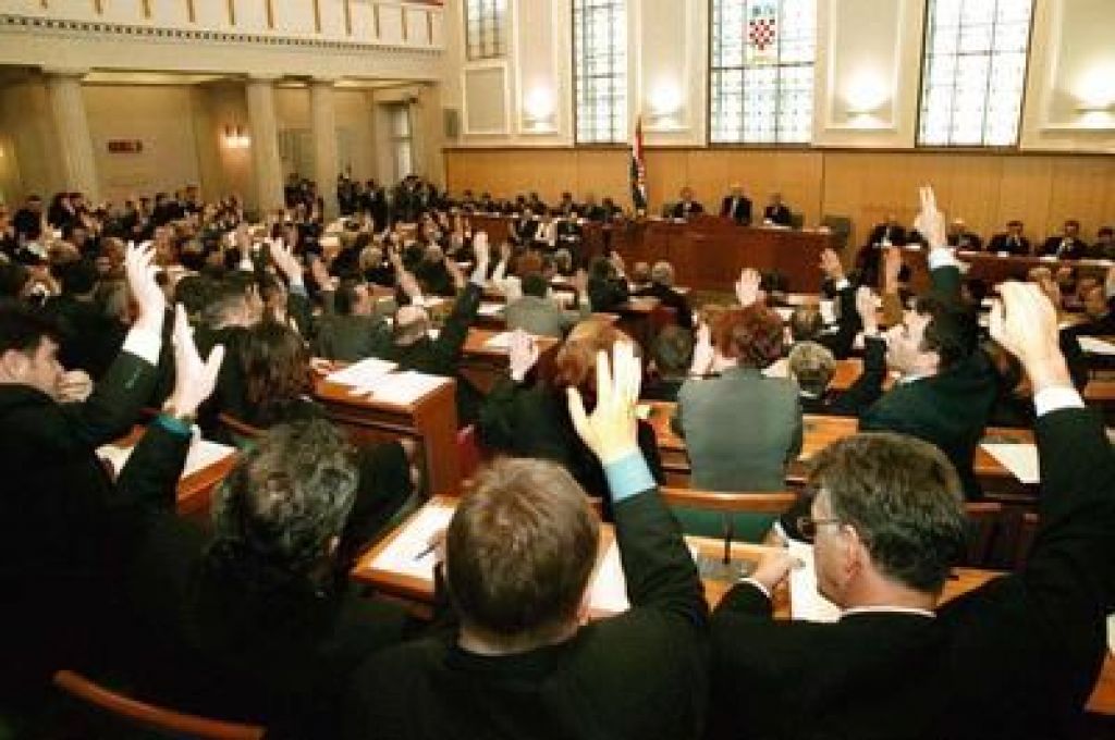 Hrvaški sabor o spremembah ustave