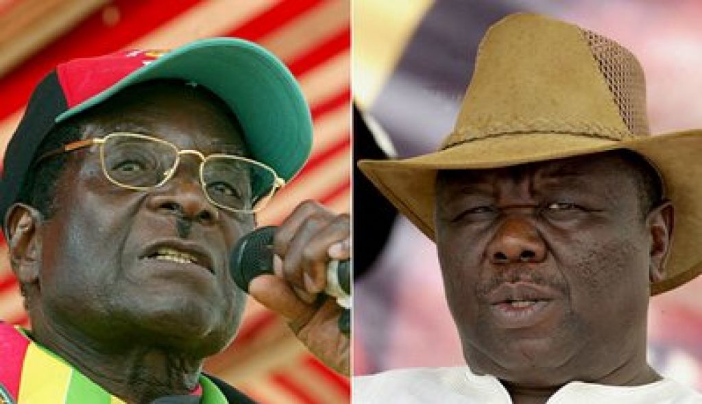 Mugabe pristal na delitev oblasti